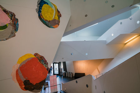 Denver, MAY 6: Dr. Interior exhibition of the Denver Art Museum on MAY 6, 2017 at Denver, Coloradoのeditorial素材