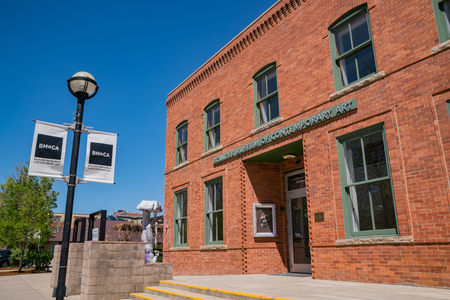 Boulder, MAY 5: Exterior view of the Boulder Museum of Contemporary Art on MAY 5, 2017 at Boulder, Coloradoのeditorial素材