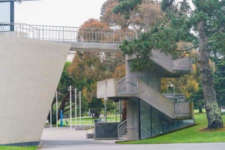 San Francisco, AUG 17: Exterior view of the San Francisco State University on AUG 17, 2018 at San...