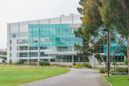 San Francisco, AUG 17: Exterior view of the San Francisco State University on AUG 17, 2018 at San...