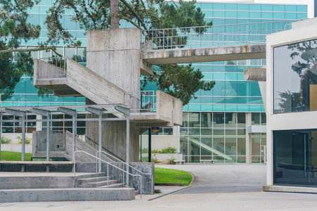 San Francisco, AUG 17: Exterior view of the San Francisco State University on AUG 17, 2018 at San...