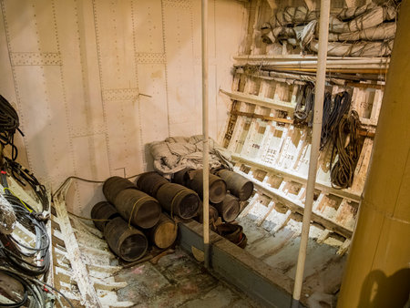 San Diego, AUG 2: Interior view of the HMS Surprise on AUG 2, 2014 at San Diego, California