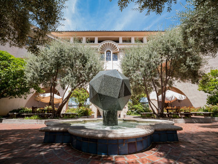 Los Angeles, JUL 21: Exterior view of the Beckman Institute in Caltech on JUL 21, 2018 at Los...
