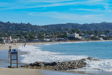 scenery around Laguna Beach on NOV 25, 2018 at Laguna Beach, Californiaのeditorial素材