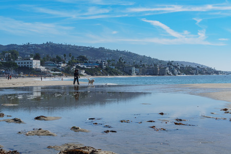 scenery around Laguna Beach on NOV 25, 2018 at Laguna Beach, Californiaのeditorial素材