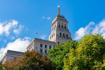 Exterior view of the Canada Life Building at Toronto, Canada