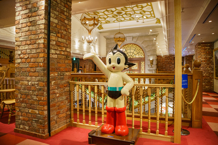 Hokkaido, AUG 6: Interior view of the famous Shiroi Koibito Park on Aug 6, 2017 at Hokkaido, Japanのeditorial素材