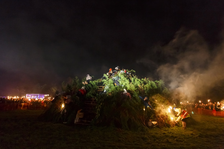 Cranleigh, NOV 7: The traditional event - bon Fire on NOV 7, 2015 at Cranleigh, United Kingdomのeditorial素材