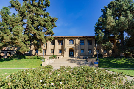 Exterior view of the Citrus Experiment Station of UC Riverside at California
