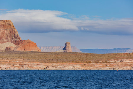 The famous Antelope Canyon at Page, Arizonaの写真素材