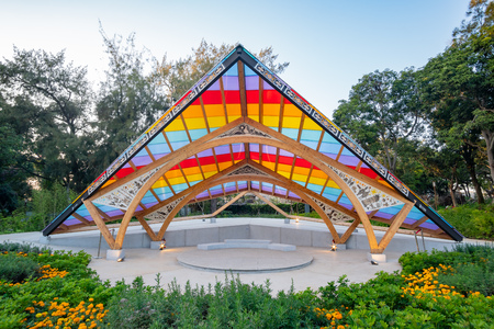 Taichung, DEC 20: World Garden of Taichung World Flora Exposition on DEC 20, 2018 at Taichungのeditorial素材