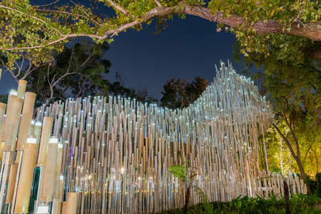 Taichung, DEC 20: Cheng Loong Paper Pavilion of Taichung World Flora Exposition on DEC 20, 2018 at Taichungのeditorial素材