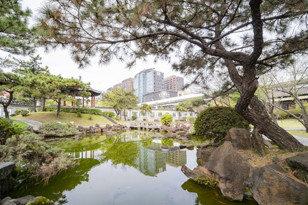 Taipei, JAN 11: Beautiful landscape of Sun Yat-Sen Memorial House on JAN 11, 2019 at Taipei, Taiwanのeditorial素材
