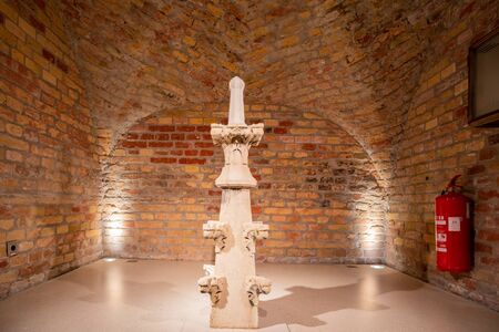 Budapest, NOV 9: Interior view of the Hungarian Parliament Building on NOV 9, 2018 at Budapest, Hungaryのeditorial素材