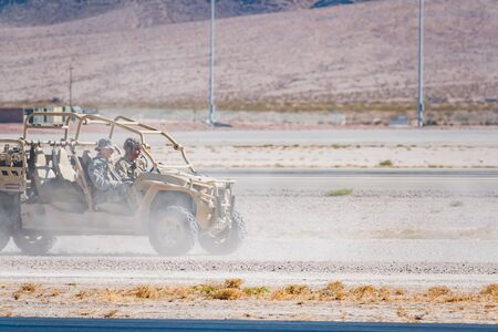 Las Vegas, NOV 17:  USAF Air show at Nellis Air Force Base on NOV 17, 2019 at Las Vegas, Nevadaのeditorial素材
