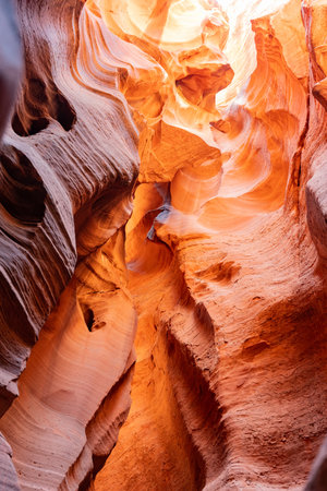 Beautiful landscape around the famous Antelope Canyon X at Page, Arizona