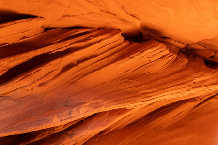 Beautiful landscape around the famous Antelope Canyon X at Page, Arizona