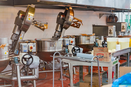 Las Vegas, AUG 15: Interior view of the famous Ethel M Chocolate Factory on AUG 15, 2018 at Las...