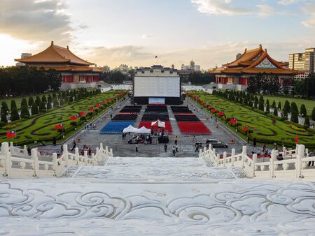 Taipei, OCT 31: Event in the National Chiang Kai-shek Memorial Hall on OCT 31, 2013 at Taipei, Taiwanのeditorial素材