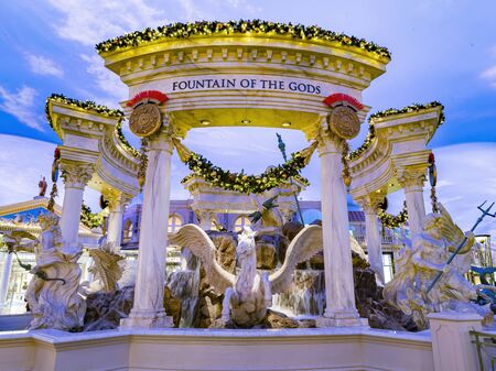 Las Vegas, JAN 1: Interior view of Caesars Palace on JAN 1, 2020, at Las Vegas, Nevadaのeditorial素材