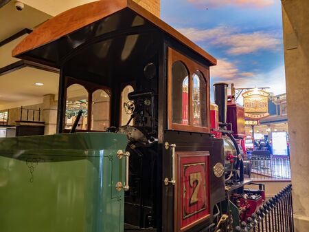 Las Vegas, JAN 3: Interior view of the famous Sunset Station Hotel and Casino on JAN 3, 2020 at Las Vegas, Nevadaのeditorial素材