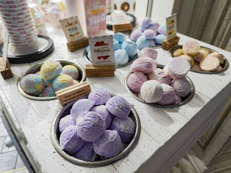 Las Vegas, JAN 1: Close up shot of some beautiful soaps inside of the Venetian Casino Hotel on JAN 1, 2020 at Las Vegas, Nevadaのeditorial素材