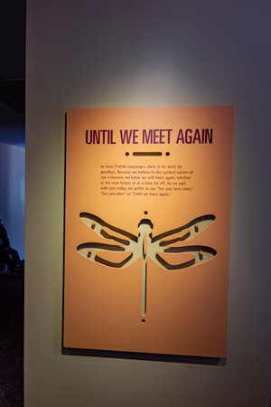 Albquerque, OCT 5: Interior view of the Indian Pueblo Cultural Center on OCT 5, 2019 at Albquerque, New Mexicoのeditorial素材