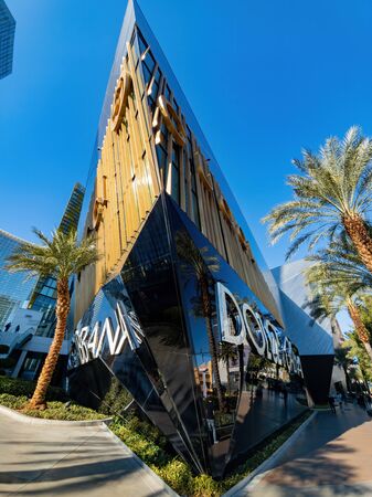 Las Vegas, Jan 11: Exterior view of the Aria Resort on JAN 11, 2020 at Las Vegas, Nevadaのeditorial素材