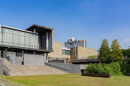 Taichung, NOV 3: Exterior view of the National Taiwan Museum of Fine Arts on NOV 3, 2019 at Taichung, Taiwanのeditorial素材