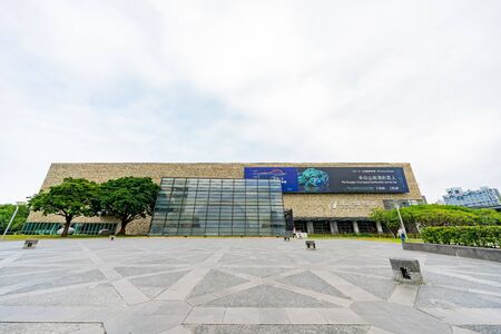 Taichung, NOV 3: Exterior view of the National Taiwan Museum of Fine Arts on NOV 3, 2019 at Taichung, Taiwanのeditorial素材