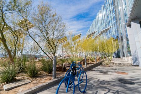 Exterior view of the Las Vegas City Hall at Nevadaのeditorial素材