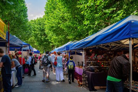York, JUL 15: Morning view of the city on JUL 15, 2011 at York, United Kingdomのeditorial素材