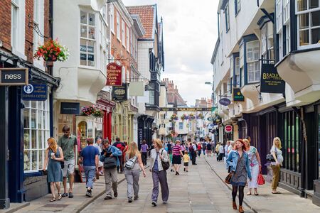 York, JUL 15: Morning view of the city on JUL 15, 2011 at York, United Kingdomのeditorial素材