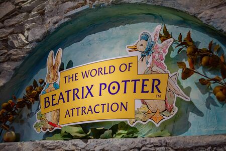 Ambelside, JUL 14: Interior view of The World of Beatrix Potter Attraction on JUL 14, 2011 at Ambelside, United Kingdomのeditorial素材