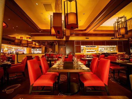 Las Vegas, FEB 1: Interior view of the Wynn Casino on FEB 1, 2020 at Las Vegas, Nevadaのeditorial素材