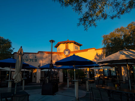 Boulder City, FEB 13: Exterior view of the Boulder Dam Brewing Co. on FEB 13, 2020 at Boulder City,...