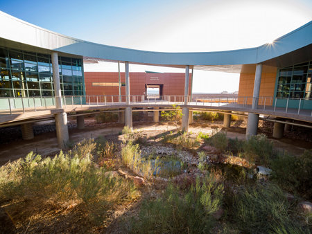 Exterior view of the main building of the  Wetlands Park at Nevada