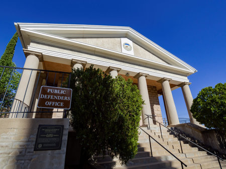 Kingman, MAY 23, 2020 - Sunny view of the Mohave County Health Department