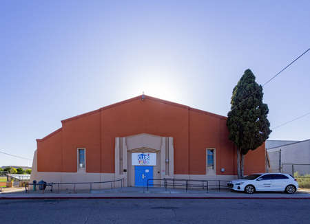 Kingman, MAY 23, 2020 - Exterior view of The Club for Youthのeditorial素材