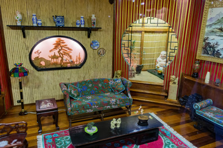 Taipei, JAN 2, 2011 - Close up shot of beautiful Miniature Arts in Miniatures Museum of Taiwanのeditorial素材