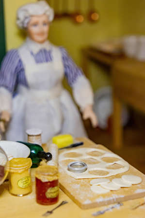 Taipei, JAN 2, 2011 - Close up shot of beautiful Miniature Arts in Miniatures Museum of Taiwanのeditorial素材