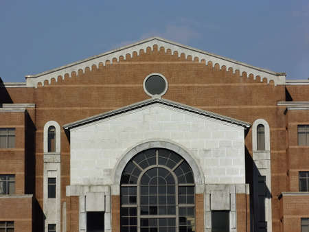 Sunny view of the NTU Main Library at Taipei, Taiwanのeditorial素材