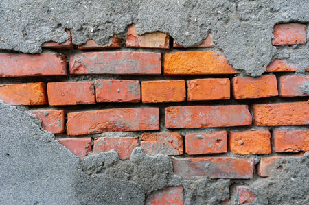Close up shot of a replacement wall at Kaohsiung, Taiwan