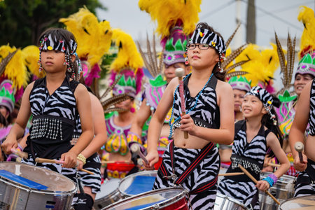 Taipei, OCT 18, 2013 - Rio Carnival Style Dream Parade at Taiwan