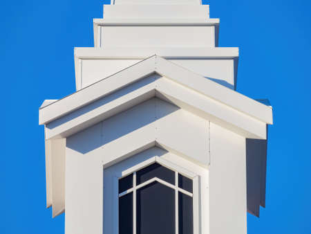 Sunny view of The Church of Jesus Christ of Latter day Saints at Las Vegas, Nevadaの写真素材