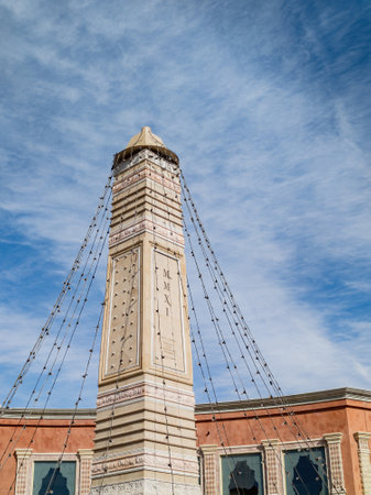 Las Vegas, JAN 18, 2021 - Sunny exterior view of the Tivoli Villageのeditorial素材