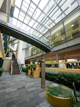 Macau, JAN 26, 2012 - Exterior view of the Sir Robert Ho Tung Libraryのeditorial素材