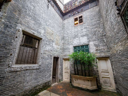 Macau, JAN 26, 2012 - Interior view of the Mandarin's Houseのeditorial素材