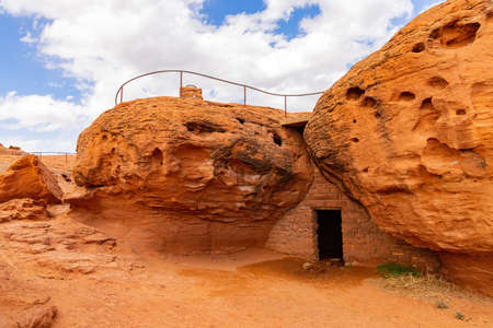 Nature landscape around the Pioneer Park at St George, Utah, USAの写真素材
