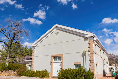 Exterior view of the Opera House at Utah, USAのeditorial素材